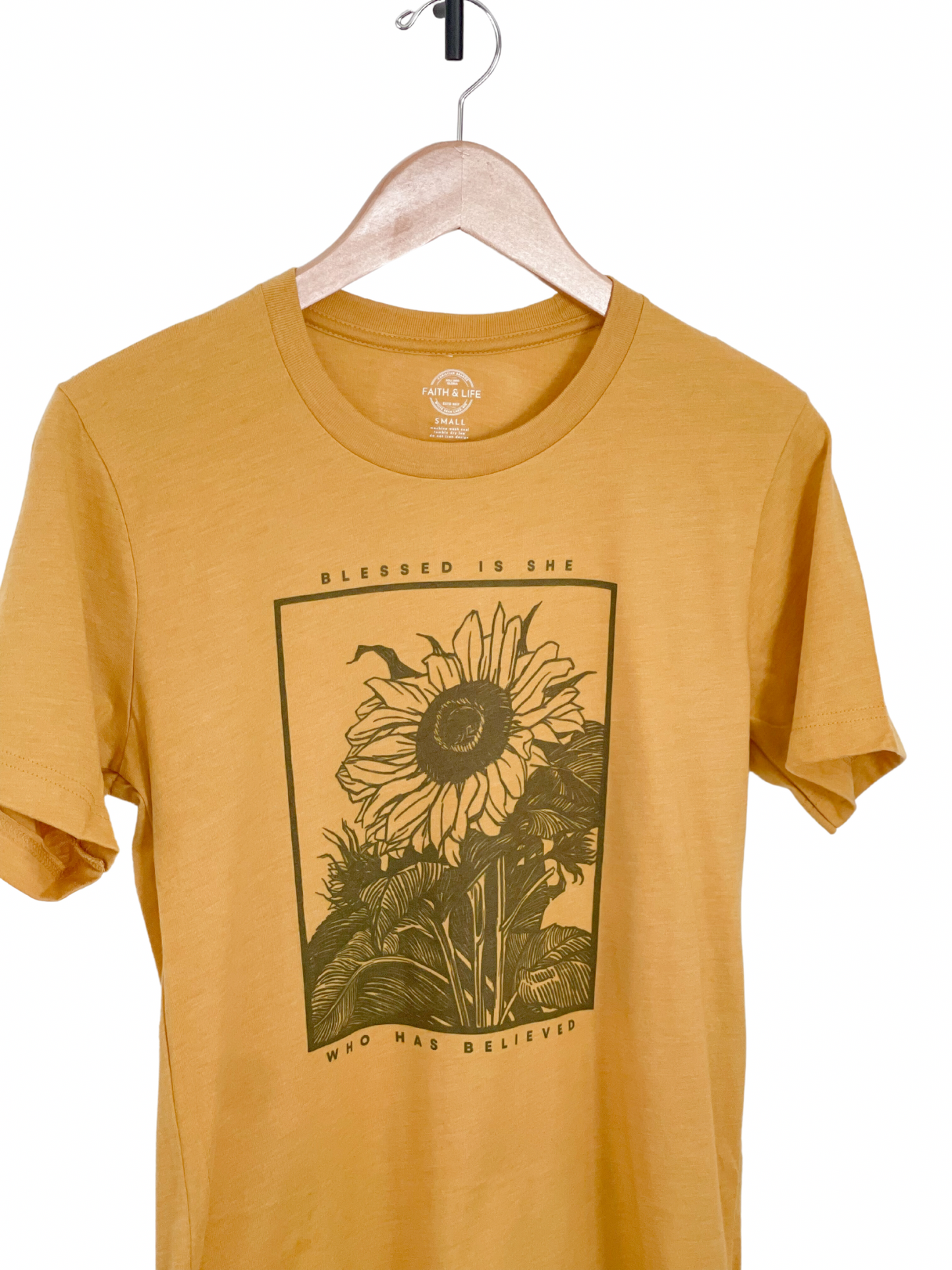 'Blessed is She' Vintage Wash T-shirt